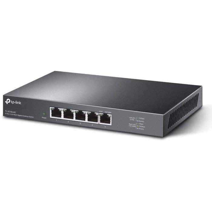 TP-Link TL-SG105-M2 Switch de escritorio 5 puertos 2.5G Ethernet TP-Link TL-SG105-M2 Switch de escritorio 5 puertos 2.5G Ethernet